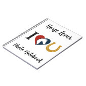 Spiral Photo Notebook for Horse Lovers Notitieboek (Linkerzijde)