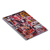 Spiral Photo Notebook – Fragmented Pulse Notitieboek (Rechterzijde)