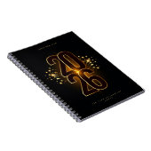 Spiral Photo Notebook-Happy New Year 2026 Notitieboek (Rechterzijde)