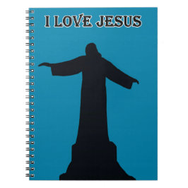 Spiral Photo Notebook i love jesus Notitieboek