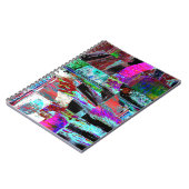 Spiral Photo Notebook – Neon Pulse Notitieboek (Linkerzijde)