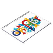 Spiral Photo Notebook Optimist Gift Notitieboek (Linkerzijde)