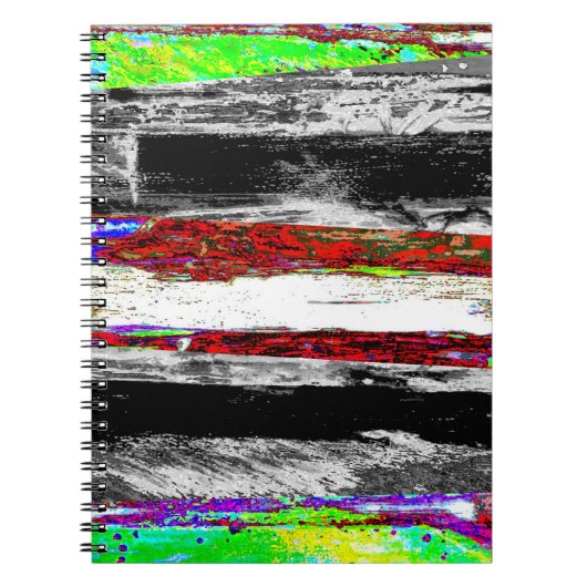 Spiral Photo Notebook – Reflection Layers Notitieboek (Voorkant)