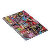 Spiral Photo Notebook – Urban Fractals Notitieboek (Rechterzijde)