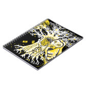 Spiral Photo Notebook – Urban Tree Owl & Wealth Notitieboek (Linkerzijde)
