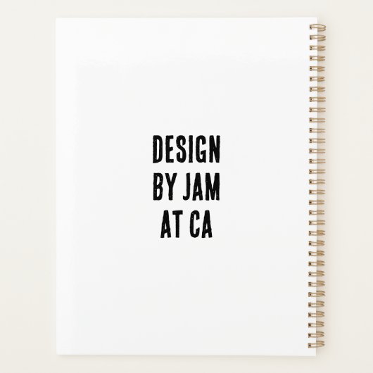 Spiral Photo Notitieboek (Achterkant)