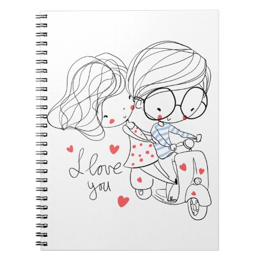 Spiral Photo Notitieboek (80 pagina's B&W) (Voorkant)