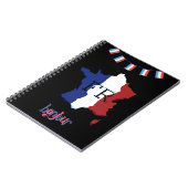 Spiral Photo Notitieboek - Frans thema (Linkerzijde)