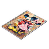 Spiral Photo Notitieboek - Minnie en Mickey (Linkerzijde)