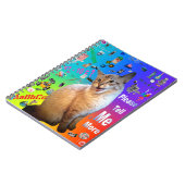Spiral Photo Notitieboek Ragdoll Cat Learning (Linkerzijde)