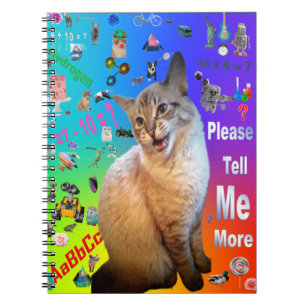 Spiral Photo Notitieboek Ragdoll Cat Learning