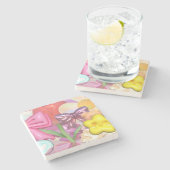 Spiral Photo Notitieboek Stenen Onderzetter (Zijkant)