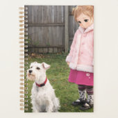 Spiral Planner - Anime Girl w Dog (Voorkant)