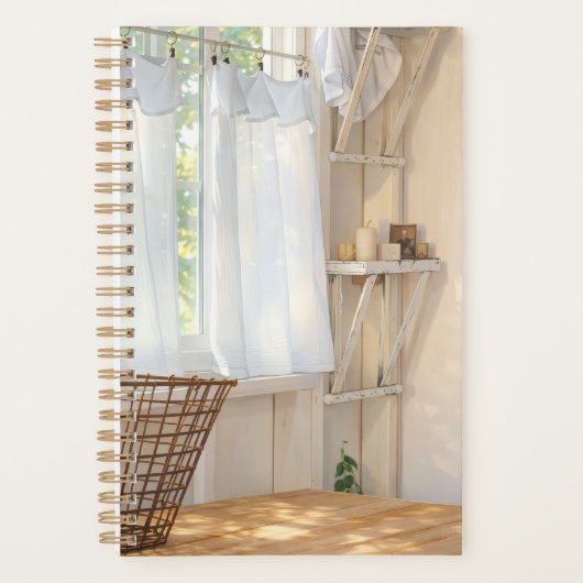 Spiral Planner Soft Breeze Curtain (Voorkant)