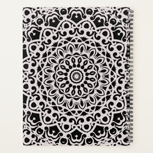 Spiral Planner Tribal Mandala G385 (Achterkant)