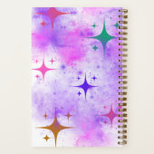 Spiral Prayer Journal, A5, Pastel Abstracte groott Notitieboek (Achterkant)