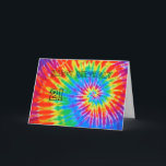 Spiral Rainbow Tie Dye 21st Happy Birthday Kaart<br><div class="desc">"Spiral Rainbow Tie Dye" 21e Happy Birthday Kaart door Groovy Shop. Deze kleurrijke spiraal van regenboog dye is zo groovend! Ideaal voor een grove verjaardag,  maar het is gemakkelijk aan te passen voor elke leeftijd en elke gelegenheid.</div>