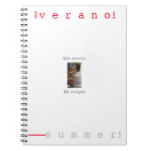 Spiral Recipe Book Notitieboek (Voorkant)