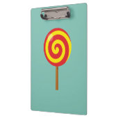 Spiral Red Yellow Lollipop Klembord (Links)