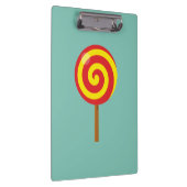 Spiral Red Yellow Lollipop Klembord (Rechts)