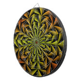 Spiral Retro Art Dartbord (Voorkant Rechts)