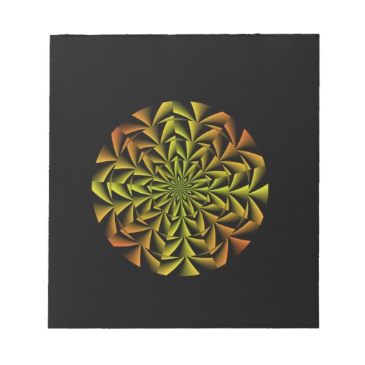 Spiral Retro Art Notitieblok (Voorkant)
