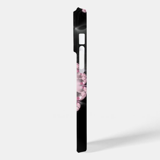 Spiral Seashell Fractal Hoesje-Mate iPhone Case (Achterkant / Links)