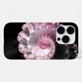 Spiral Seashell Fractal Hoesje-Mate iPhone Case (Achterkant (horizontaal))