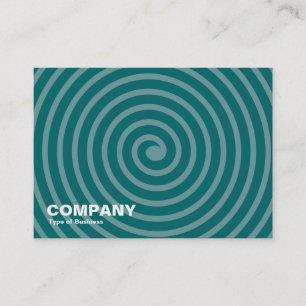 Spiral - Shades of Green Visitekaartje
