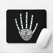 Spiral Skeleton Hand Muismat (Met muis)