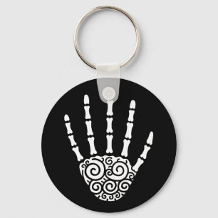 Spiral Skeleton Hand Sleutelhanger