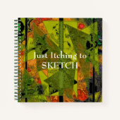 Spiral SketchBook "Abstracte Ala Mode" Notitieboek (Voorkant)