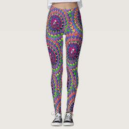 Spiral Skulls Leggings