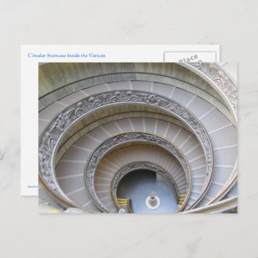 Spiral Staircase Briefkaart (Voorkant / Achterkant)
