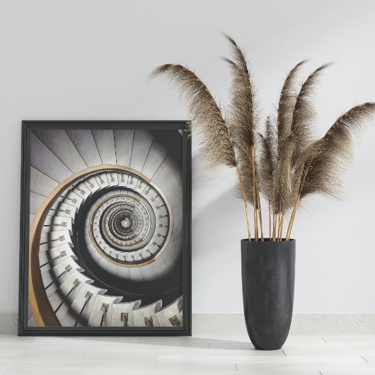 Spiral Staircase Poster