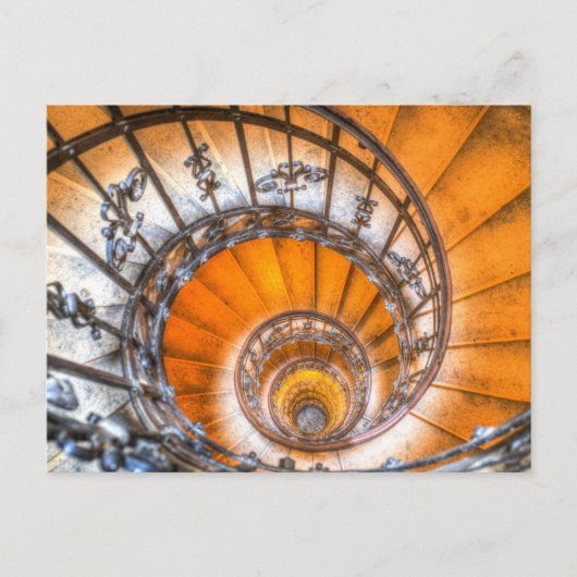 Spiral Staircase St Stephens Basilica Briefkaart (Voorkant)