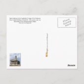 Spiral Staircase, Tennessee State Capitol Building Briefkaart (Achterkant)