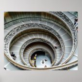 Spiral Staircase, Vaticaans Museum, Poster (Voorkant)
