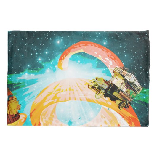 Spiral Star. Kussensloop (Achterkant)