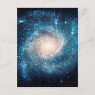 Spiral sterrenstelsel briefkaart