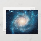 Spiral sterrenstelsel briefkaart (Voorkant / Achterkant)
