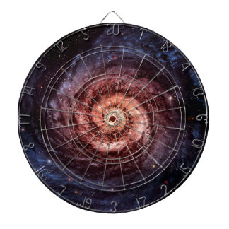 Spiral sterrenstelsel dartbord