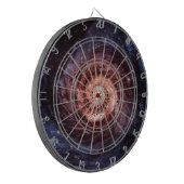 Spiral sterrenstelsel dartbord (Voorkant Links)