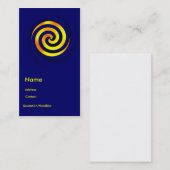 Spiral Theme Visitekaartje (Voorkant / Achterkant)