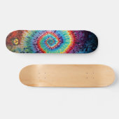 Spiral Tie Dye Skateboard (Horizontaal)