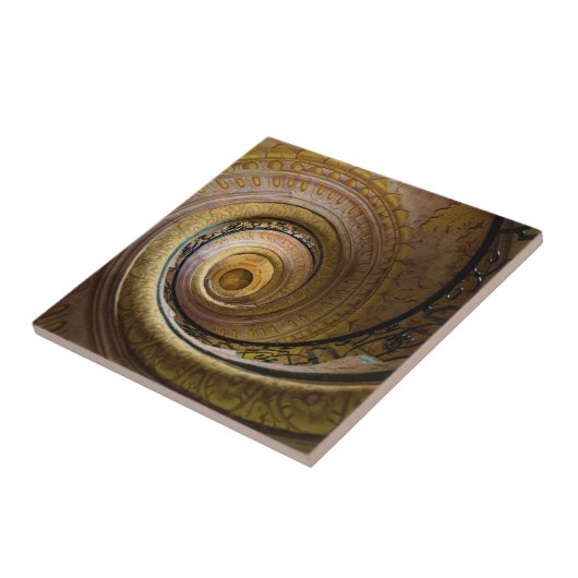 Spiral trap Patroon Tegeltje (Zijkant)