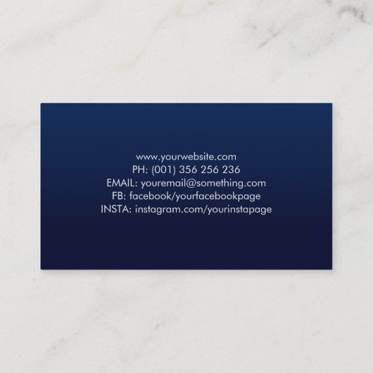 Spiral Tree of Life - kleur wervelblad Visitekaartje (Achterkant)