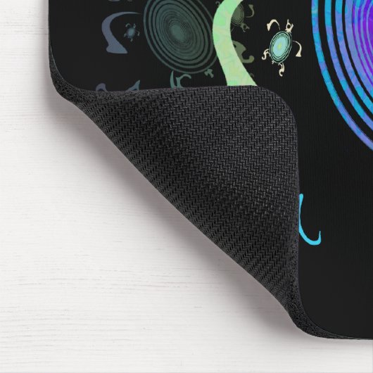 Spiral Turtles Mousepad Muismat (Hoek)