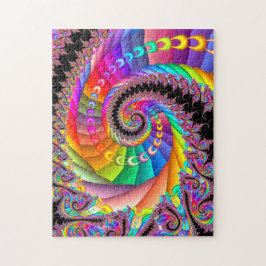 Spiral Twist Fractal Art Legpuzzel