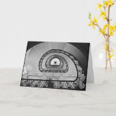 Spiral Up Wenskaart Kaart (Gele Bloem)